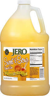 BM04JSS JERO SWEET & SOUR MIX  (4GAL/CS)  *FGBVJRO40